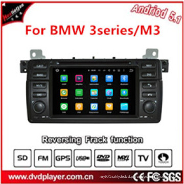 Quad Core Hla8788 Car DVD Player com Player MP3 / 4, 3G / 4G, WiFi Bt para BMW E46 / M3 GPS Navi